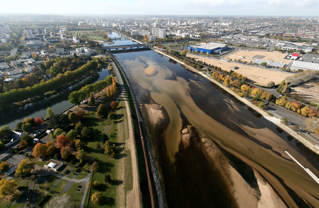 Ensablement du Cher dans la métropole de Tours